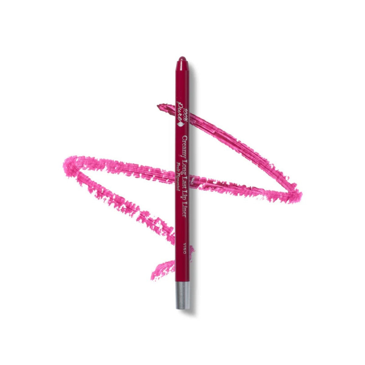 100 Percent Pure Creamy Long Last Lip Liner - The Green Kiss