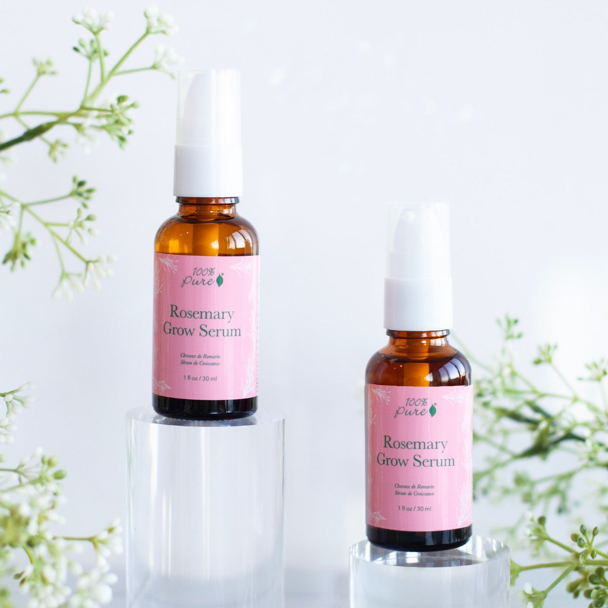 100 Percent Pure Rosemary Grow Serum - The Green Kiss