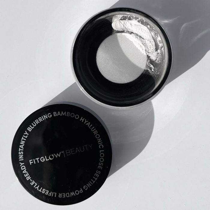 Fitglow Beauty Bamboo Hyaluronic Loose Setting Powder - The Green Kiss