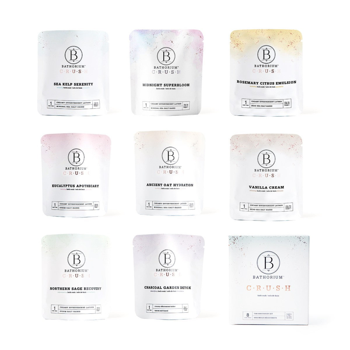 Bathorium The Crush 8-Pack Gift Set - The Green Kiss