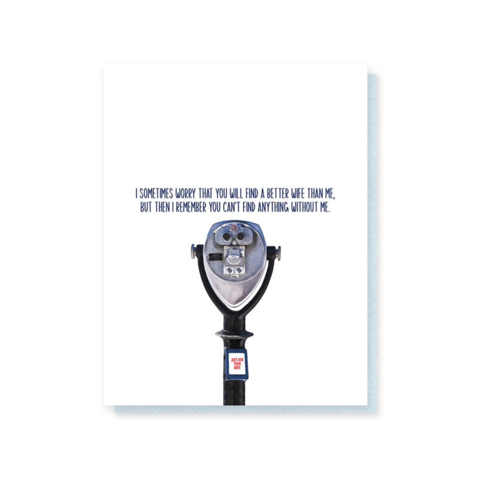 Cardideology Greeting Cards - A Better Wife