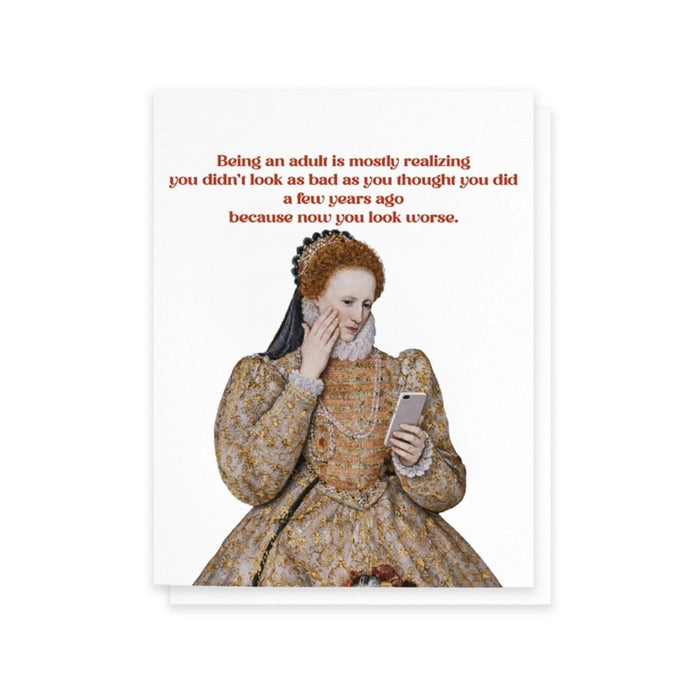 Cardideology Greeting Cards - Being an Adult