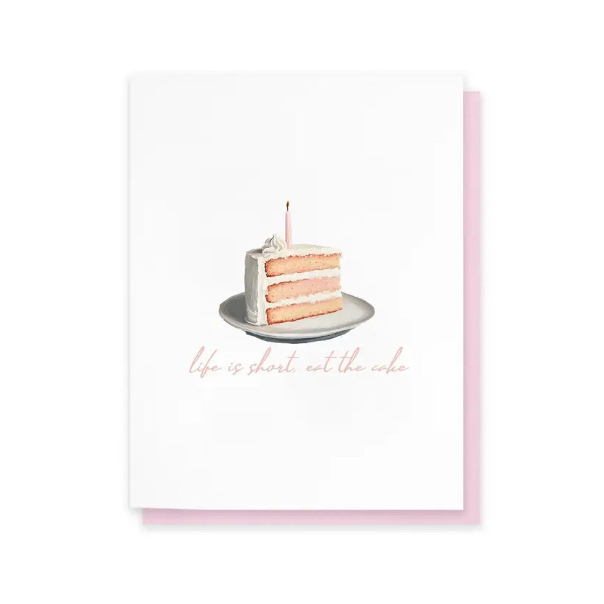 Cardideology Greeting Cards - Eat The Cake