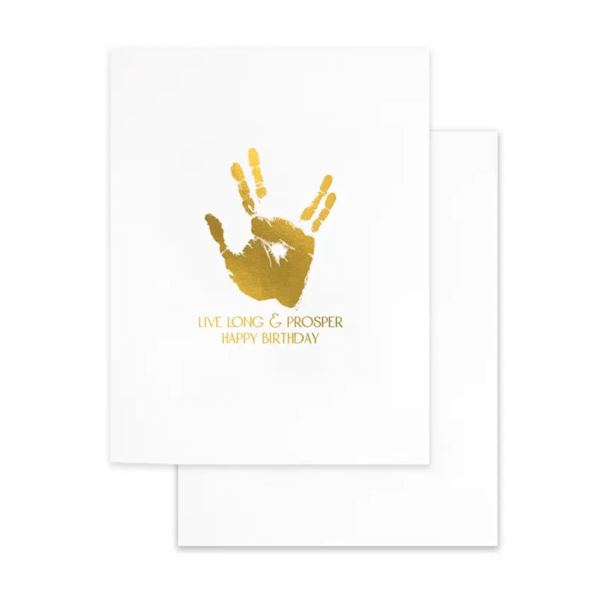 Cardideology Greeting Cards - Live Long & Prosper - The Green Kiss