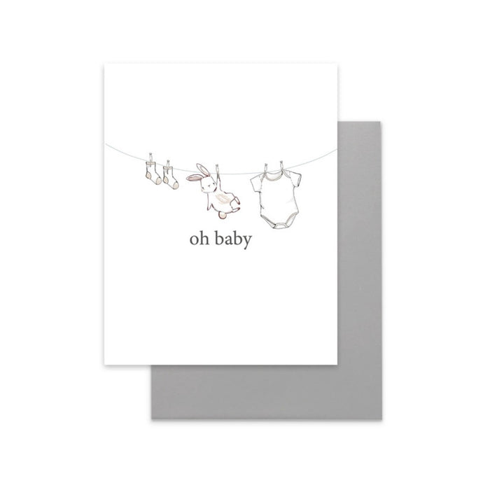 Cardideology Greeting Cards - Oh Baby
