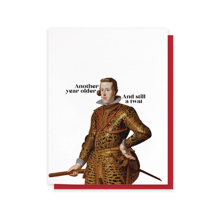 Cardideology Greeting Cards - Still a Twat