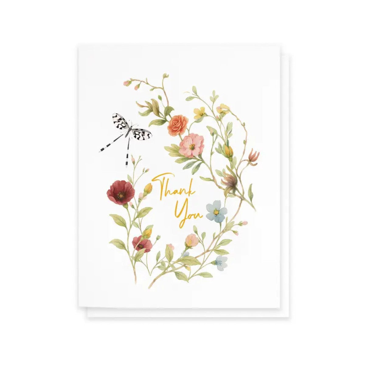 Cardideology Greeting Cards - Thank You Butterfly