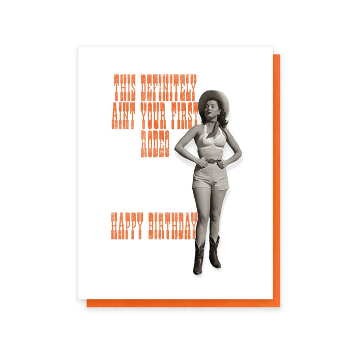 Cardideology Greeting Cards - First Rodeo
