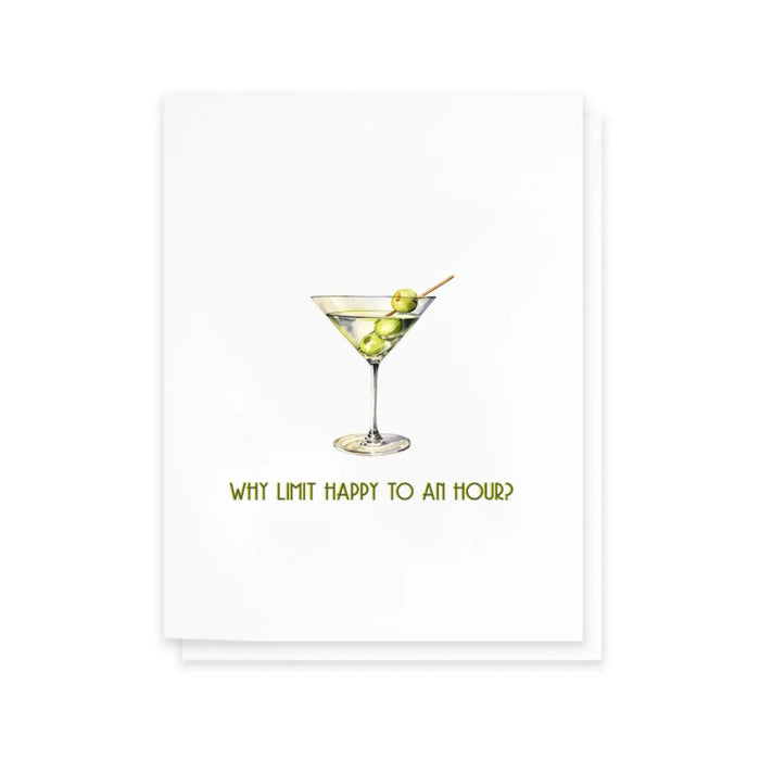 Cardideology Greeting Cards -  Happy Hour