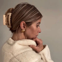 Chelsea King French Cutout Claw Stone Matte