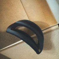 Chelsea King French L’Arc Cutout Claw Velvet Amber - The Green Kiss