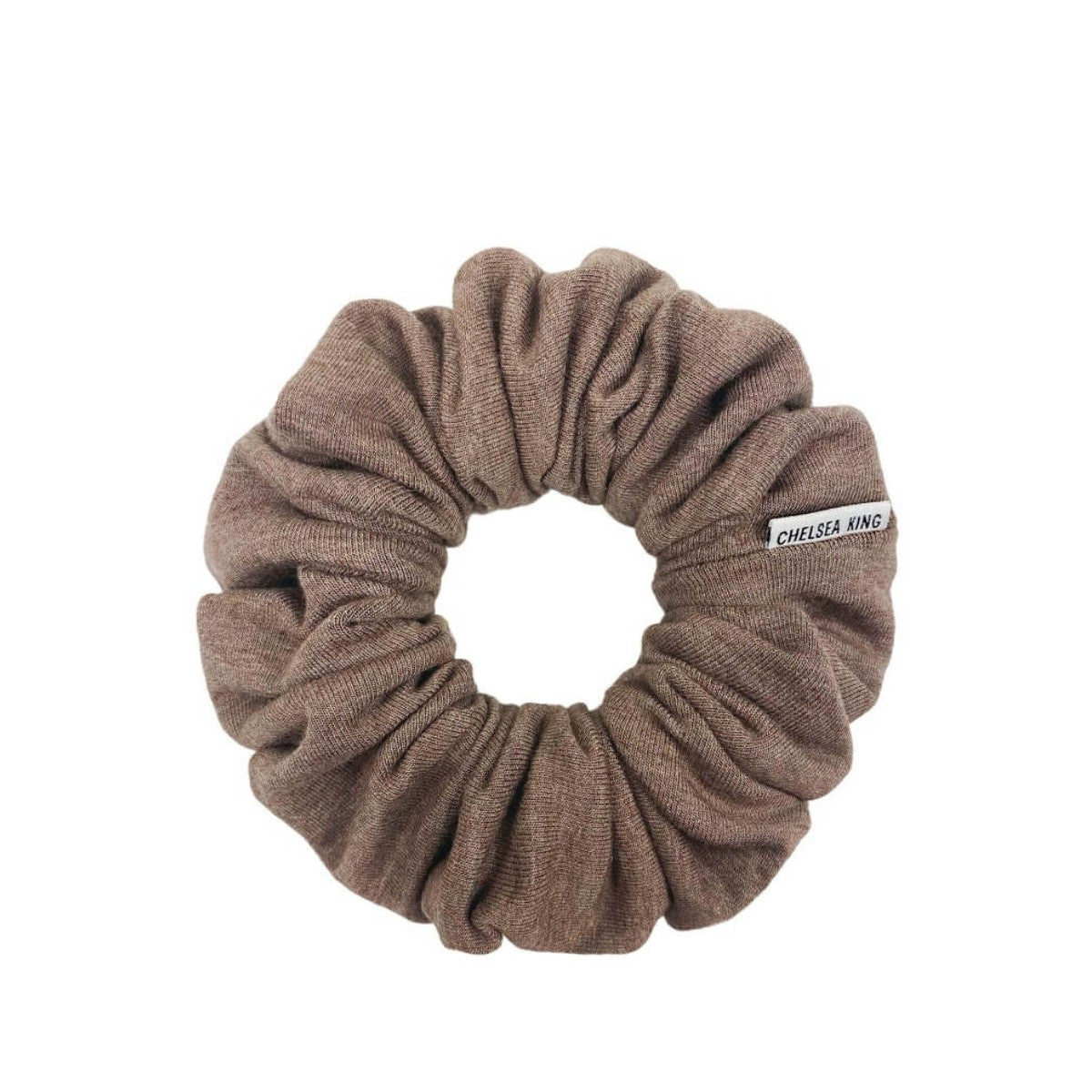 Chelsea King Leisure Club Heather Brown Scrunchie - Classic - The Green Kiss