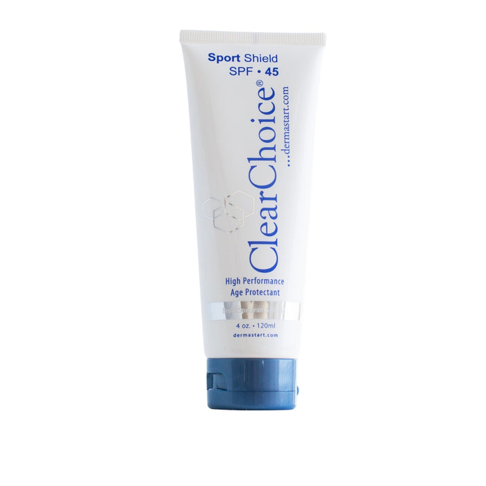 Clear Choice Sport Shield SPF 45 - 4oz - The Green Kiss