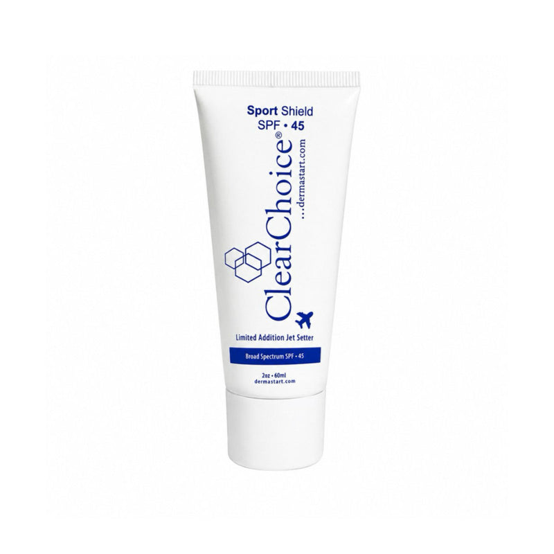 Clear Choice Sport Shield SPF 45 - 60ml Travel Size - The Green Kiss