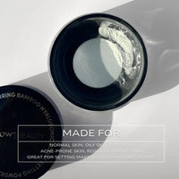 Fitglow Beauty Green Bamboo Hyaluronic Loose Setting Powder - The Green Kiss
