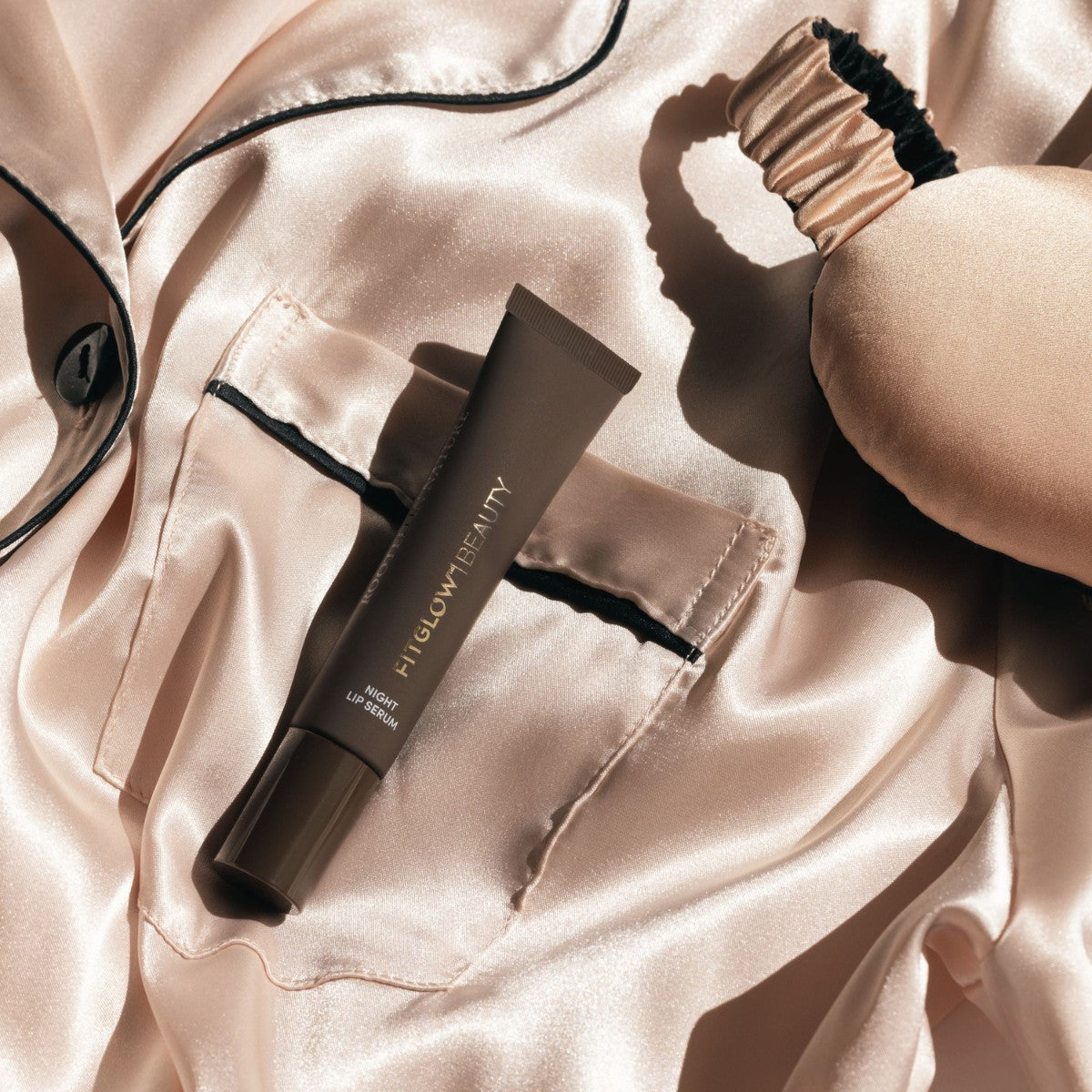 Fitglow Beauty Night Lip Serum - The Green Kiss