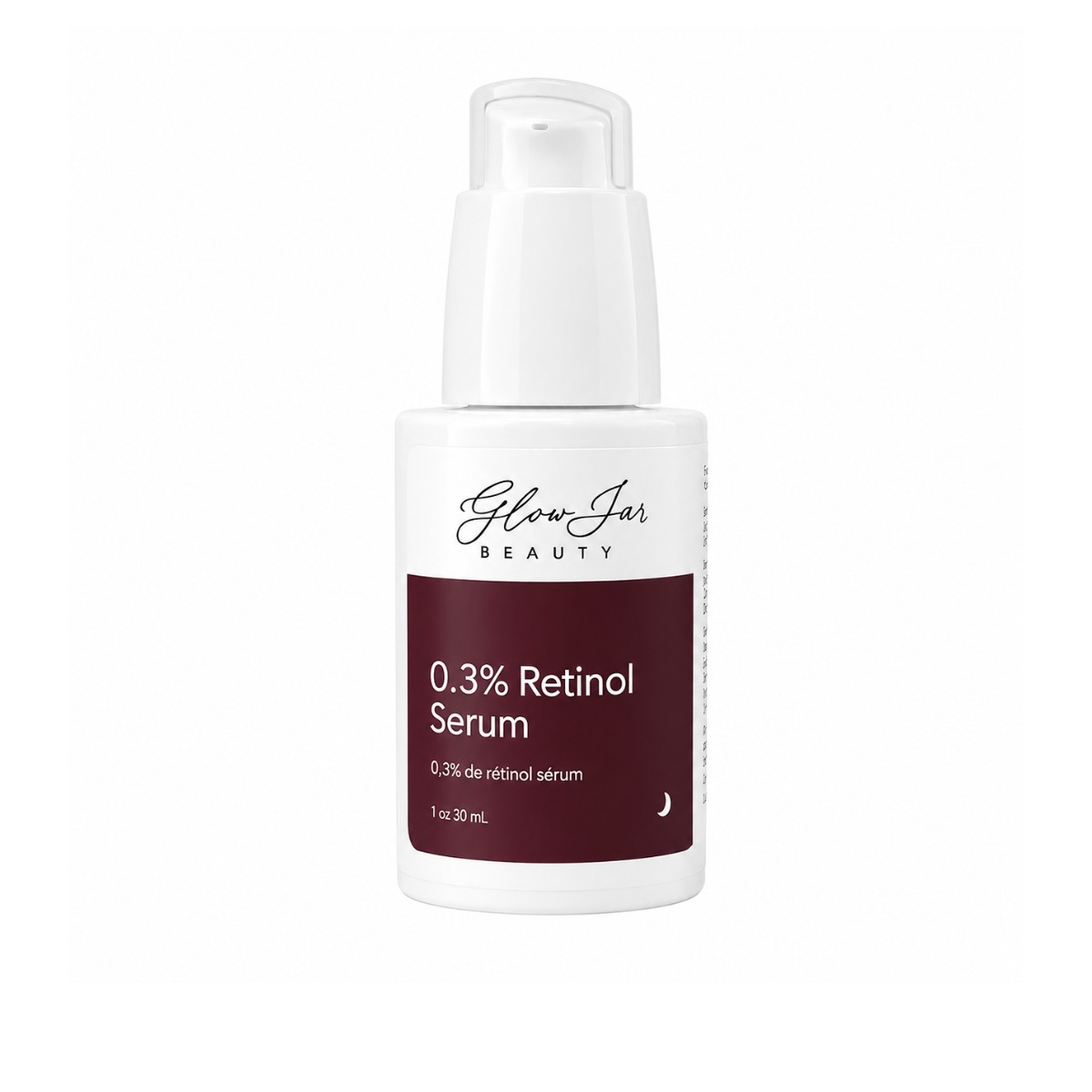 Glow Jar Beauty PM 0.3% Retinol Serum - The Green Kiss