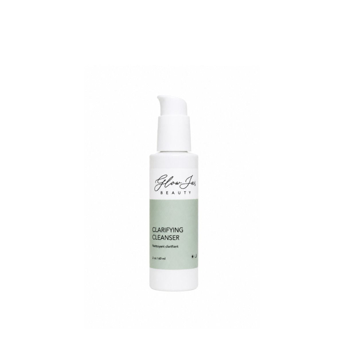 Glow Jar Beauty Clarifying Cleanser - 60ml Travel Size - The Green Kiss