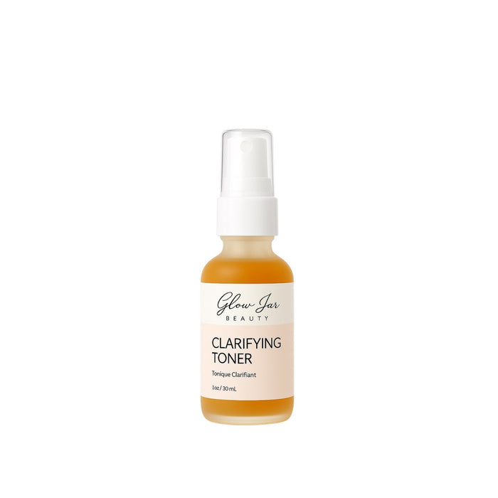 Glow Jar Beauty Clarifying Toner (Formerly Clear Skin Toner) - 1oz Travel Size - The Green Kiss