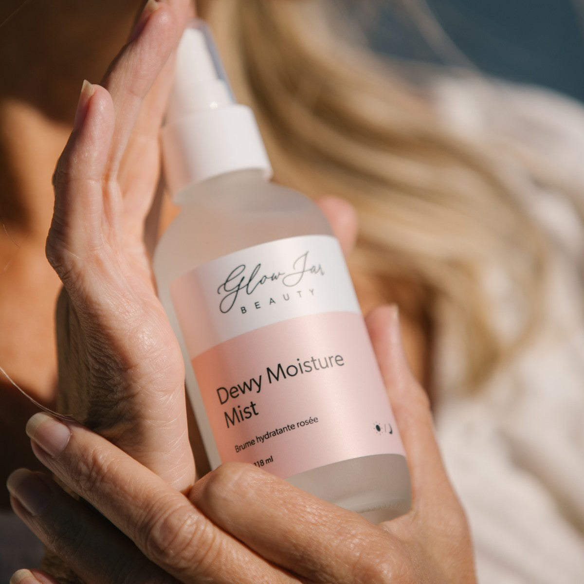 Glow Jar Beauty Dewy Moisture Mist - The Green Kiss