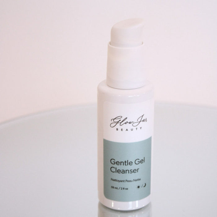 Glow Jar Beauty Gentle Gel Cleanser - 60ml Travel Size - The Green Kiss