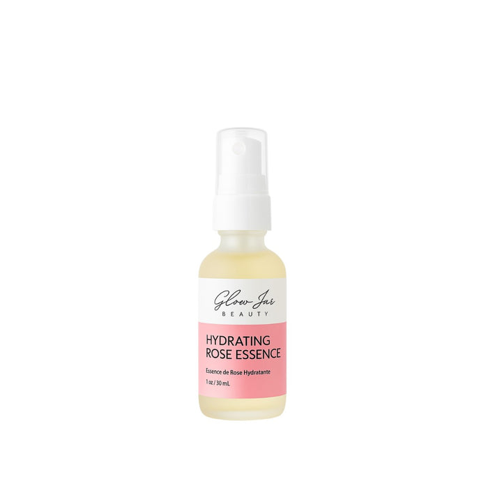 Glow Jar Beauty Hydrating Rose Essence - 1oz Travel Size - The Green Kiss