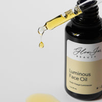 Glow Jar Beauty Luminous Facial Oil - The Green Kiss