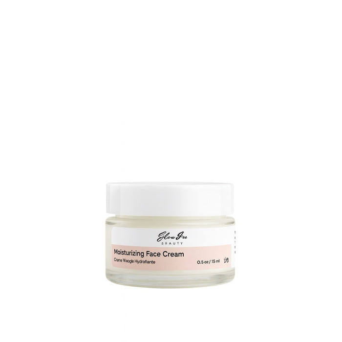 Glow Jar Beauty Moisturizing Face Cream - 15mL Travel Size - The Green Kiss
