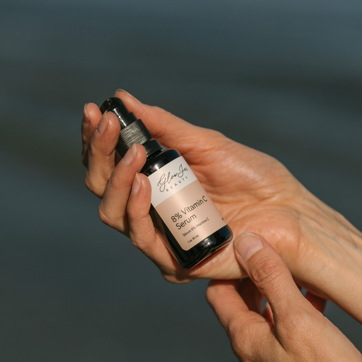 Glow Jar Beauty 8% AM Vitamin C Serum - The Green Kiss