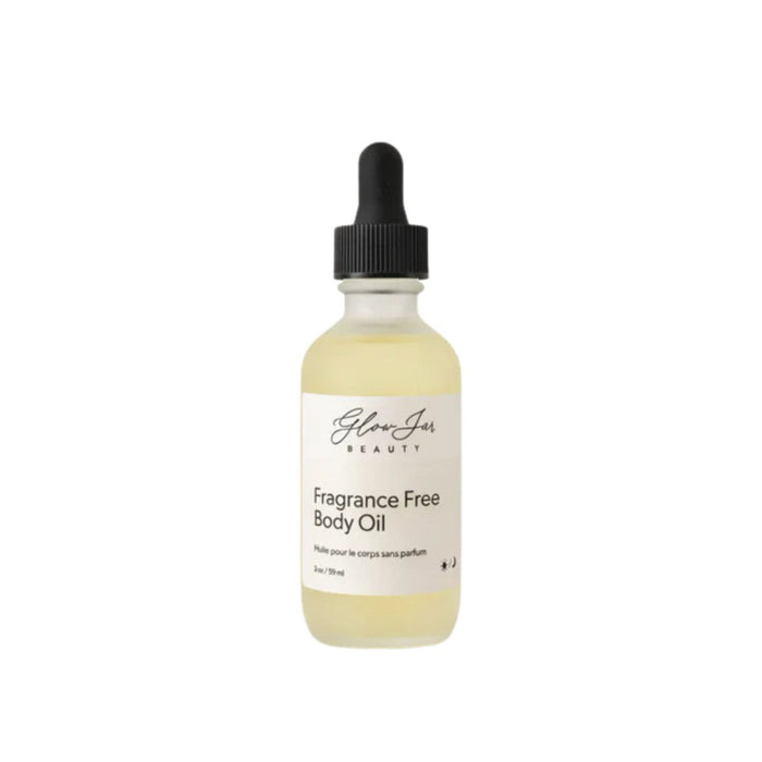 Glow Jar Beauty Fragrance Free Body Oil - The Green Kiss
