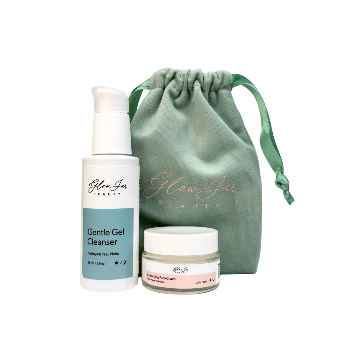 Glow Jar Beauty Teen Starter Set - The Green Kiss
