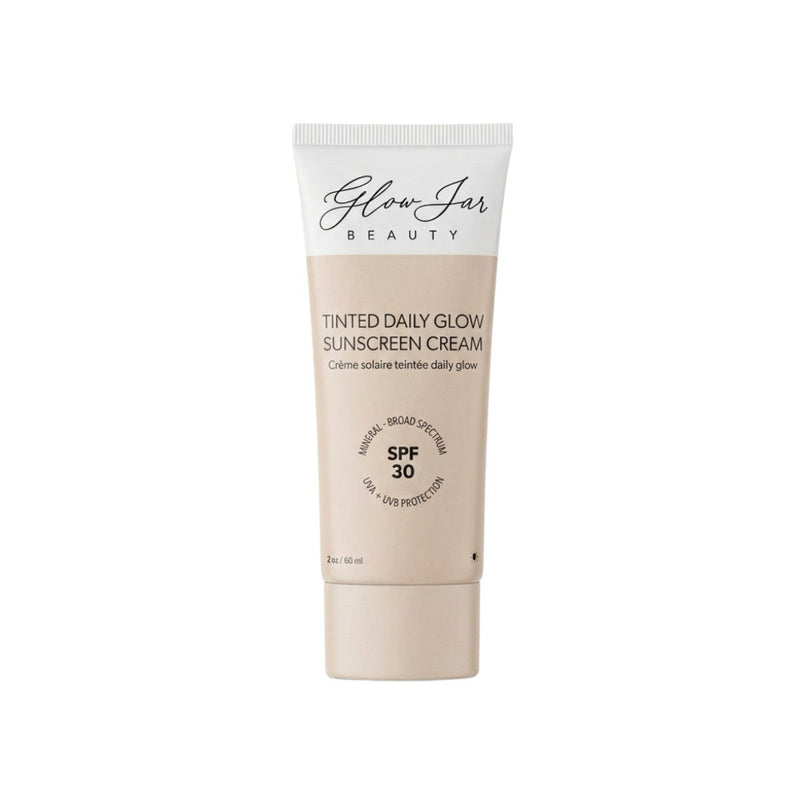 Glow Jar Beauty Tinted Daily Glow Sunscreen Cream SPF 30 - The Green Kiss