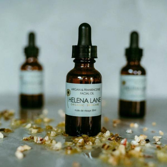 Helena Lane Argan & Frankincense Facial Oil - Short Dated - The Green Kiss
