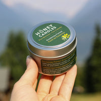 Honey Candles Beeswax Tin Candle - Kootenay Forest - The Green Kiss