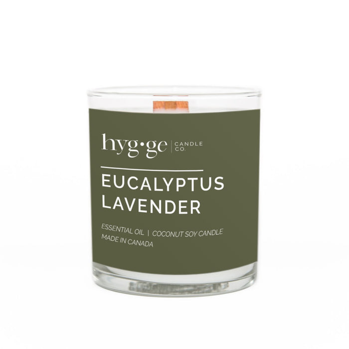 Hygge Candle in Eucalyptus Lavender - 9oz - The Green Kiss