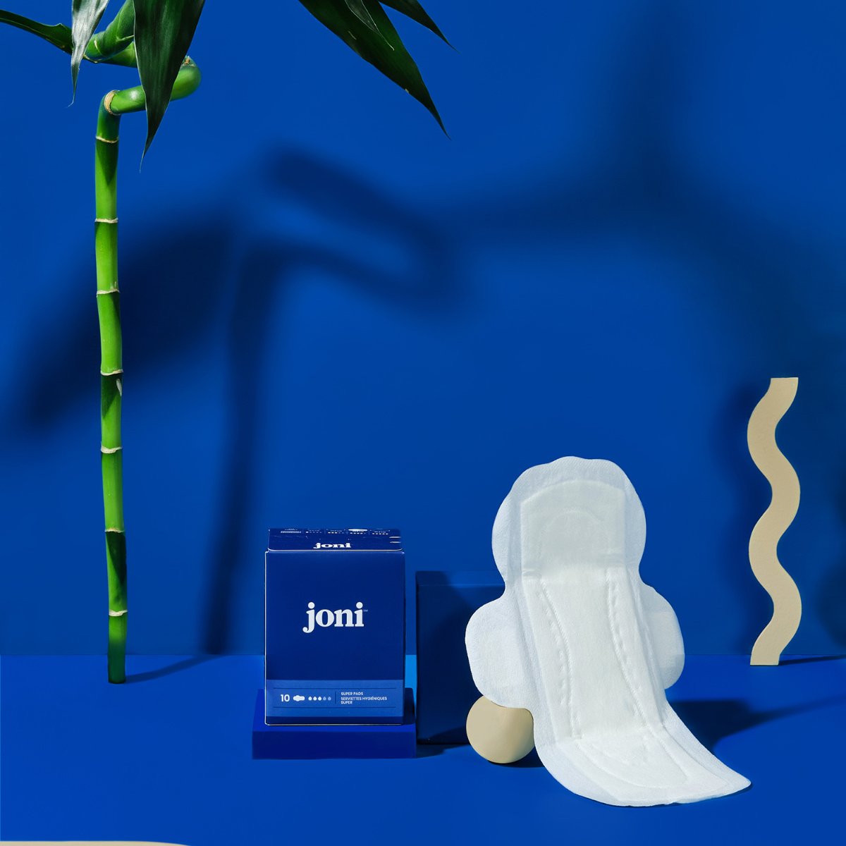 Joni Organic Bamboo Super Pads - 10 Pack - The Green Kiss