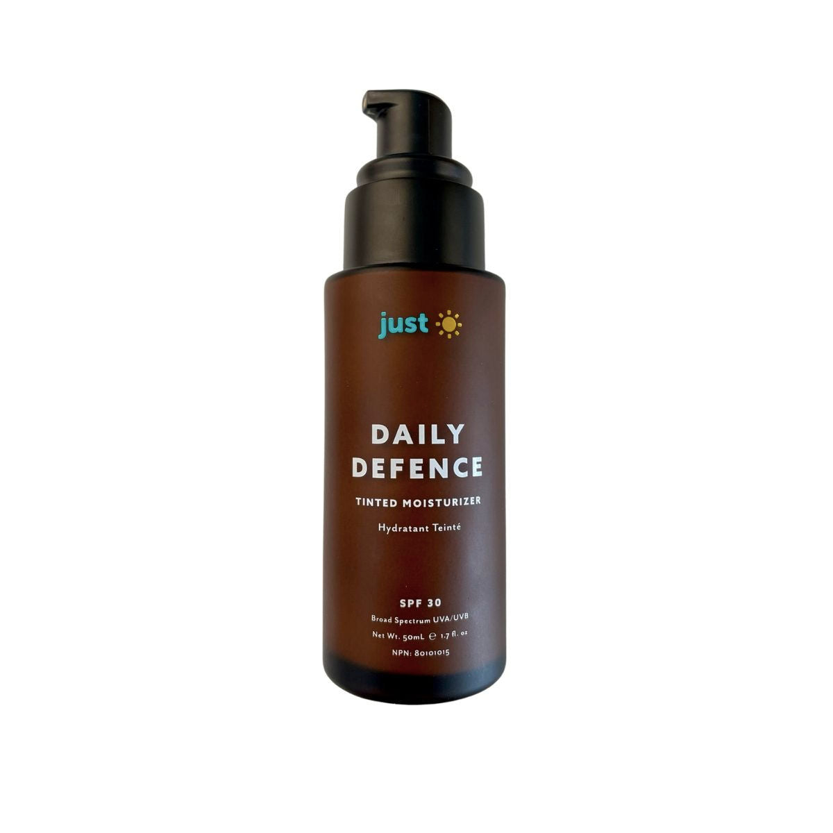 Just Sun Daily Defence Tinted Moisturizer SPF 30 - The Green Kiss