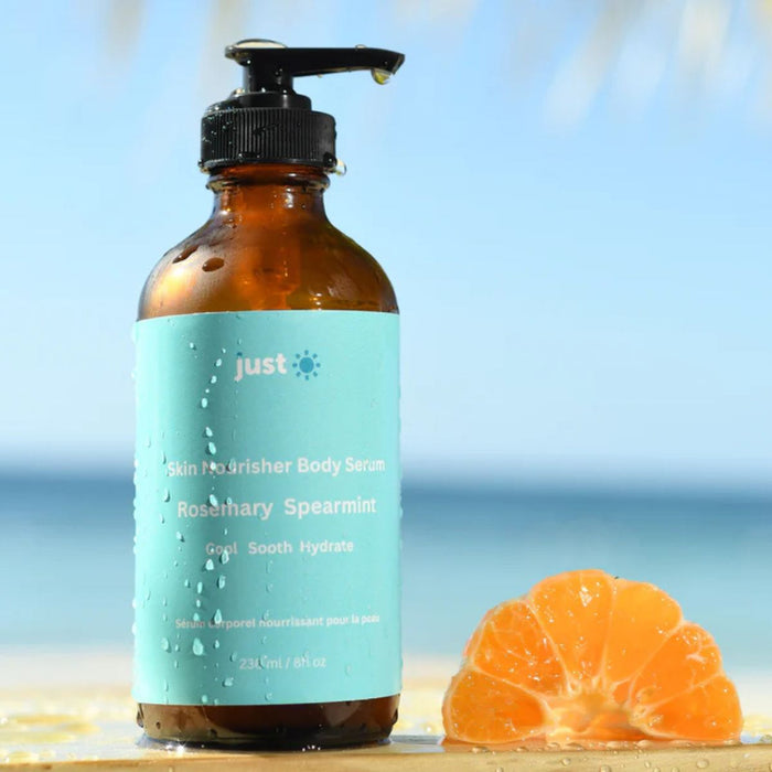 Just Sun Skin Nourisher After-Sun Body Serum - Spearmint Rosemary - Full Size - The Green Kiss
