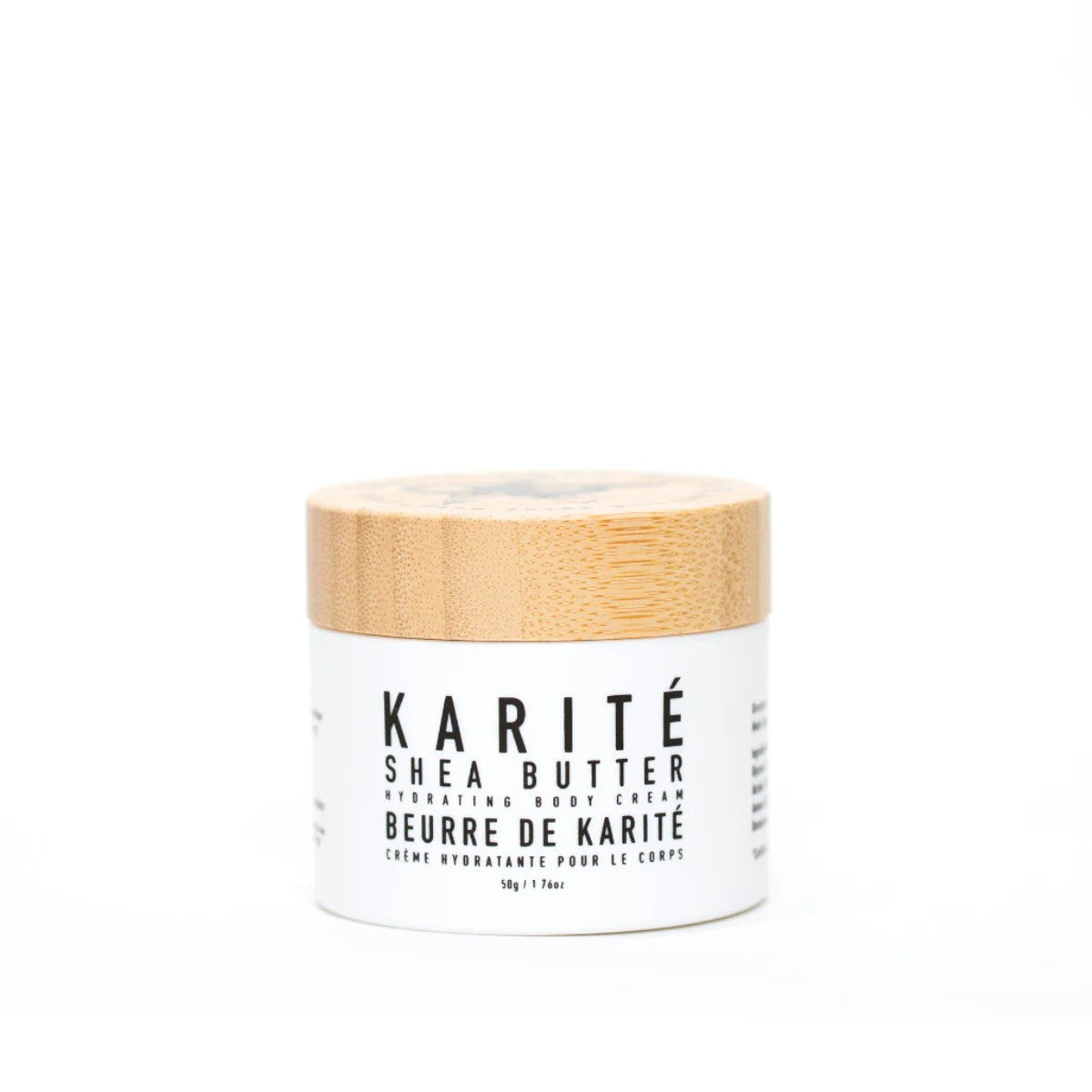 Karité Shea Butter Hydrating Body Cream - Travel Size - The Green Kiss