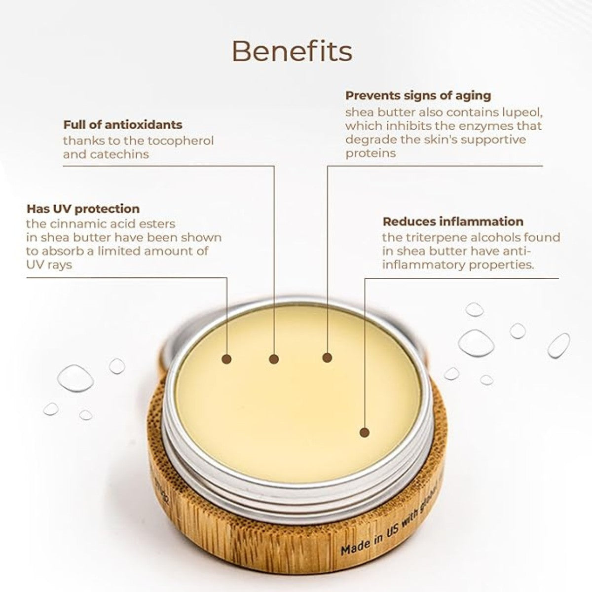 Karité Shea Butter Lip Balm - The Green Kiss