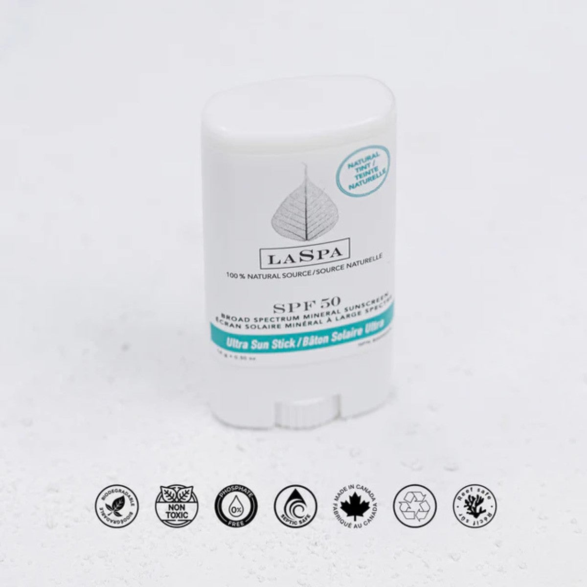LASPA Tinted SPF50 Ultra Sunscreen Stick