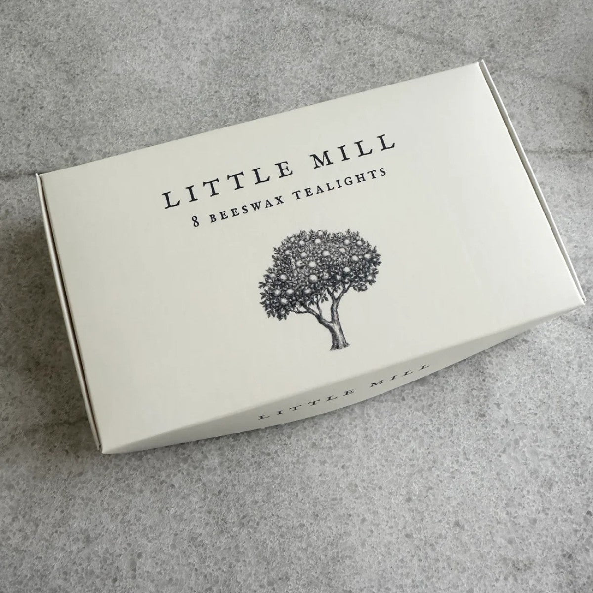 Little Mill Beeswax Tealights - 8 Pack