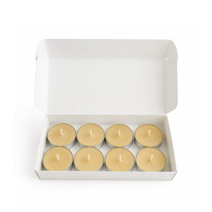 Little Mill Beeswax Tealights - 8 Pack