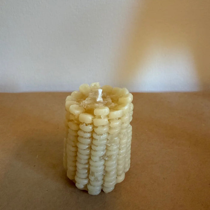 Little Mill Corn on the Cob Beeswax Candle