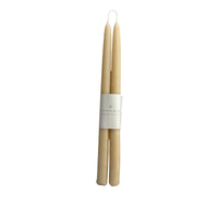 Little Mill Hand Dipped Beeswax Taper Candle Pair