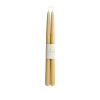 Little Mill Hand Dipped Beeswax Taper Candle Pair