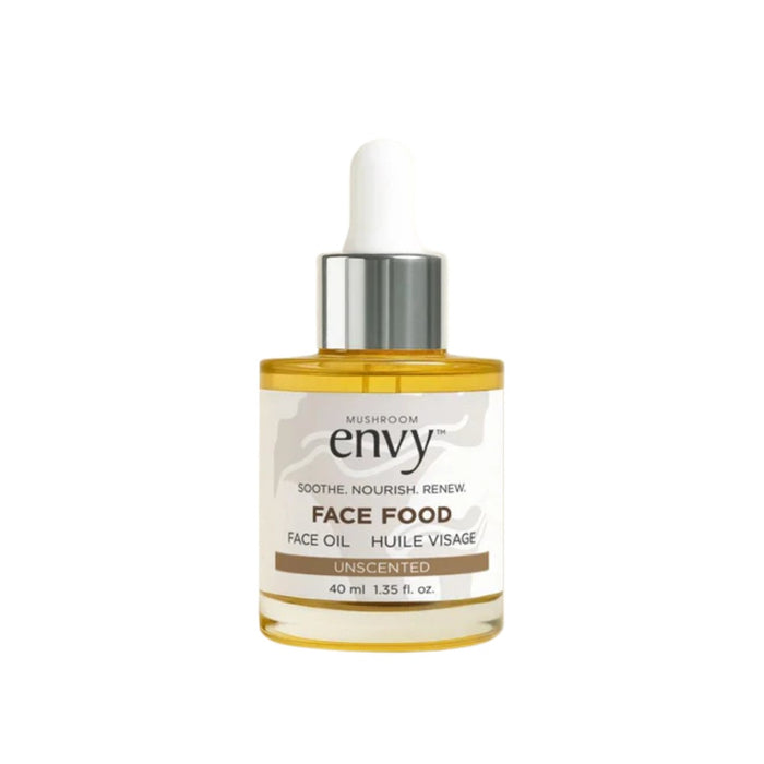 Mushroom Envy Organic Face Food Calming Facial Oil - Unscented - The Green Kiss