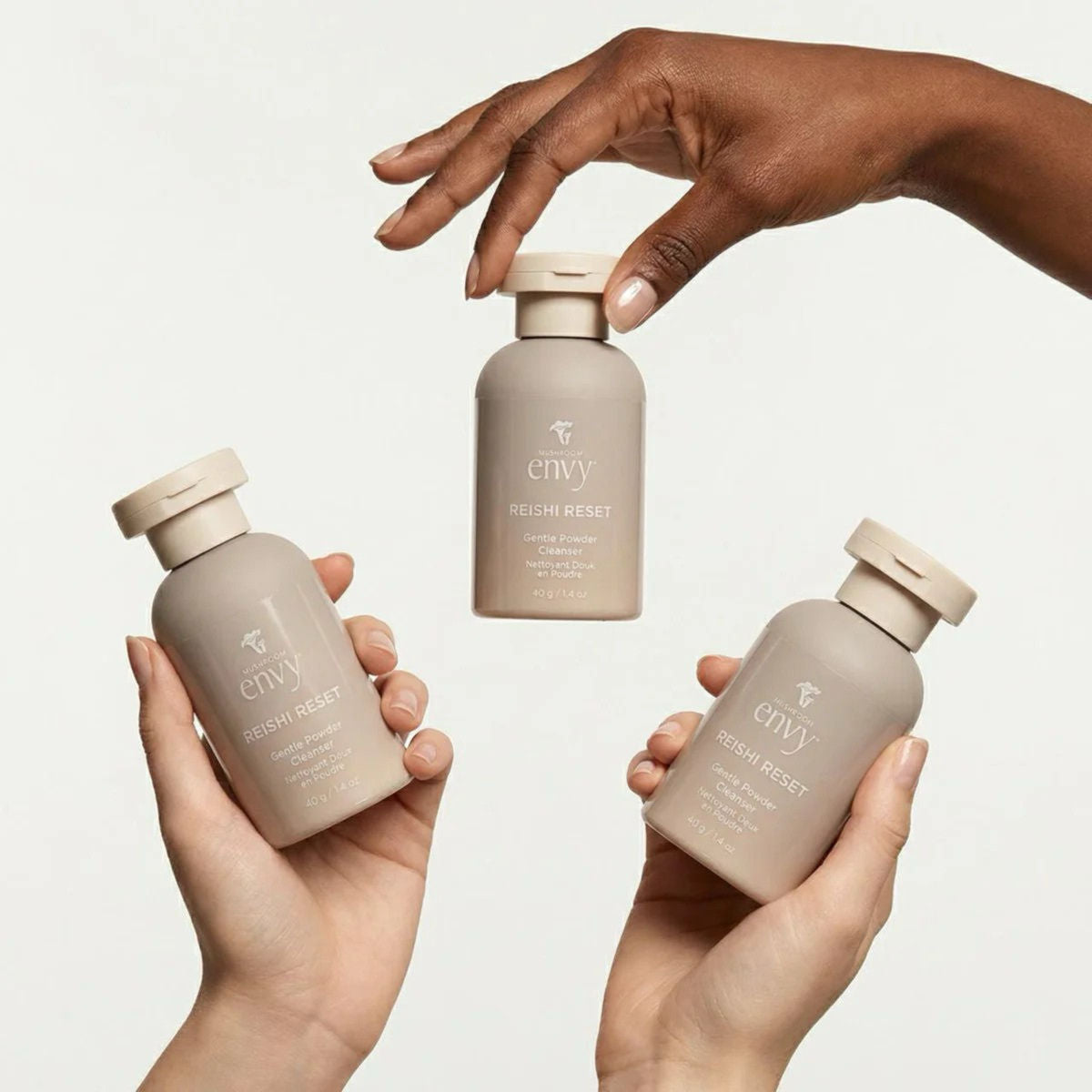 Mushroom Envy Reishi Reset Gentle Powder Cleanser - The Green Kiss