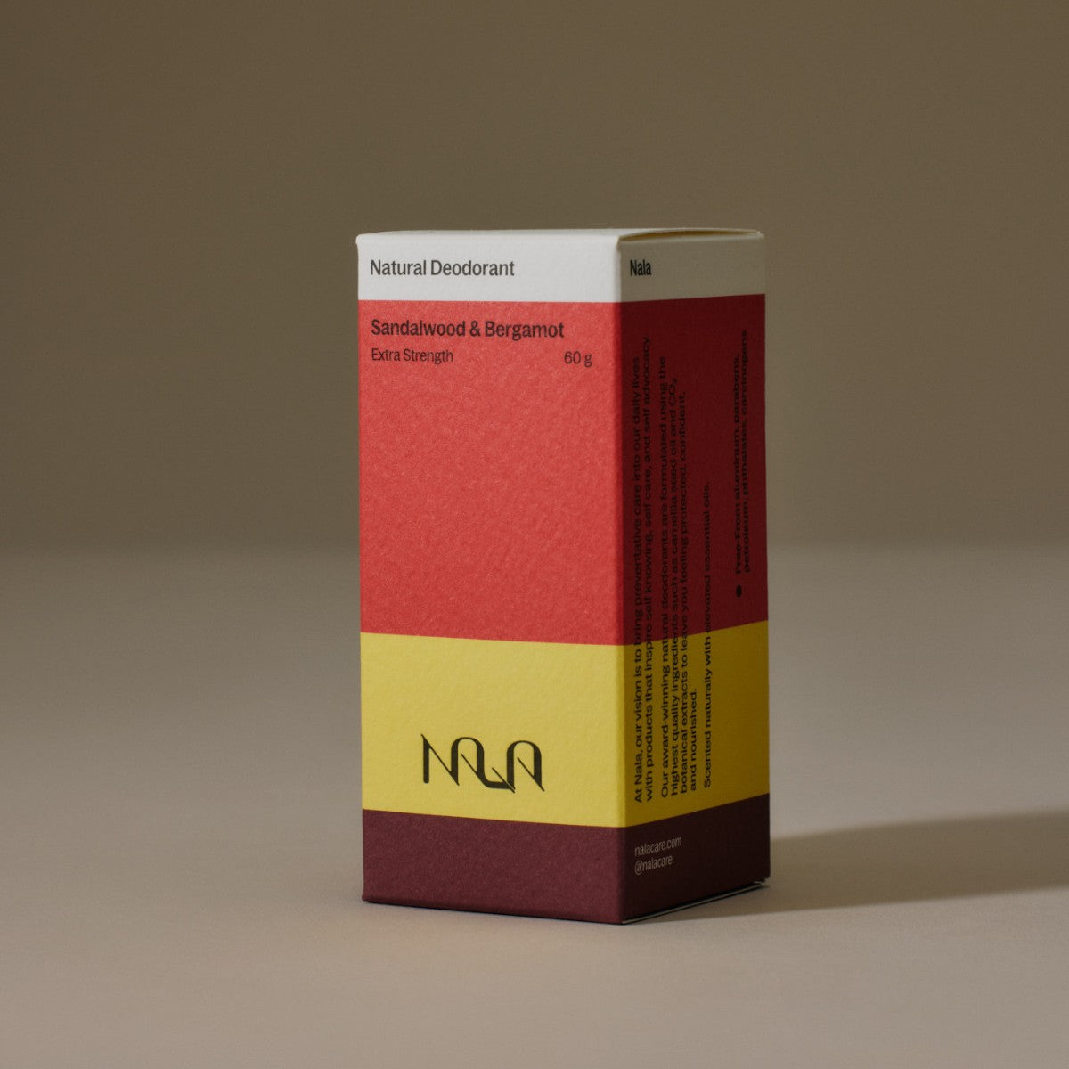 Nala Care Sandalwood & Bergamot Deodorant - The Green Kiss