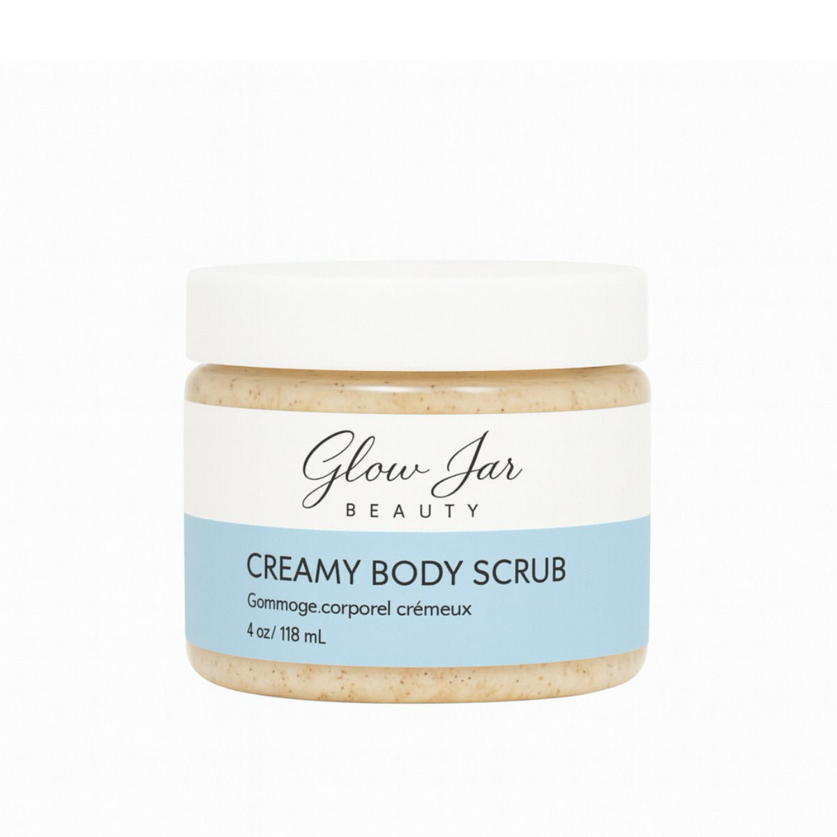 Glow Jar Beauty Creamy Body Scrub - The Green Kiss